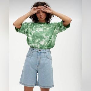 Lucy & Yak Bonnie Shorts in light wash size 28